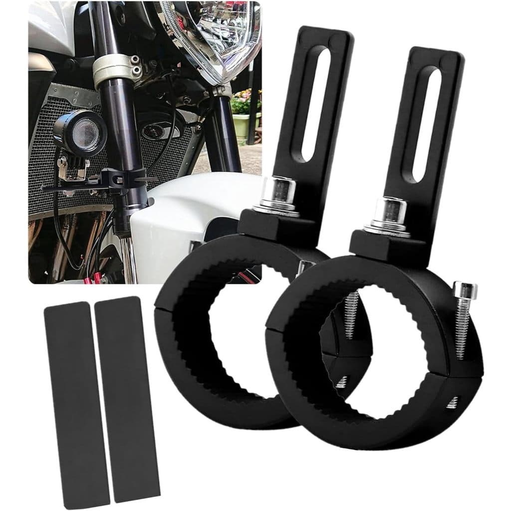 【Kit 2】Suporte Auxiliar De Luzes De Motocicleta De Holofotes De Moto Para Farol