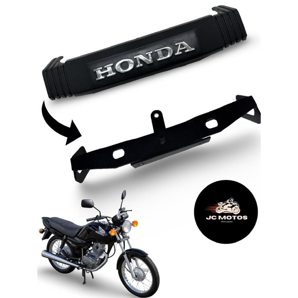 SUPORTE + EMBLEMA FRONTAL TITAN 125 95-99/CG 125 83