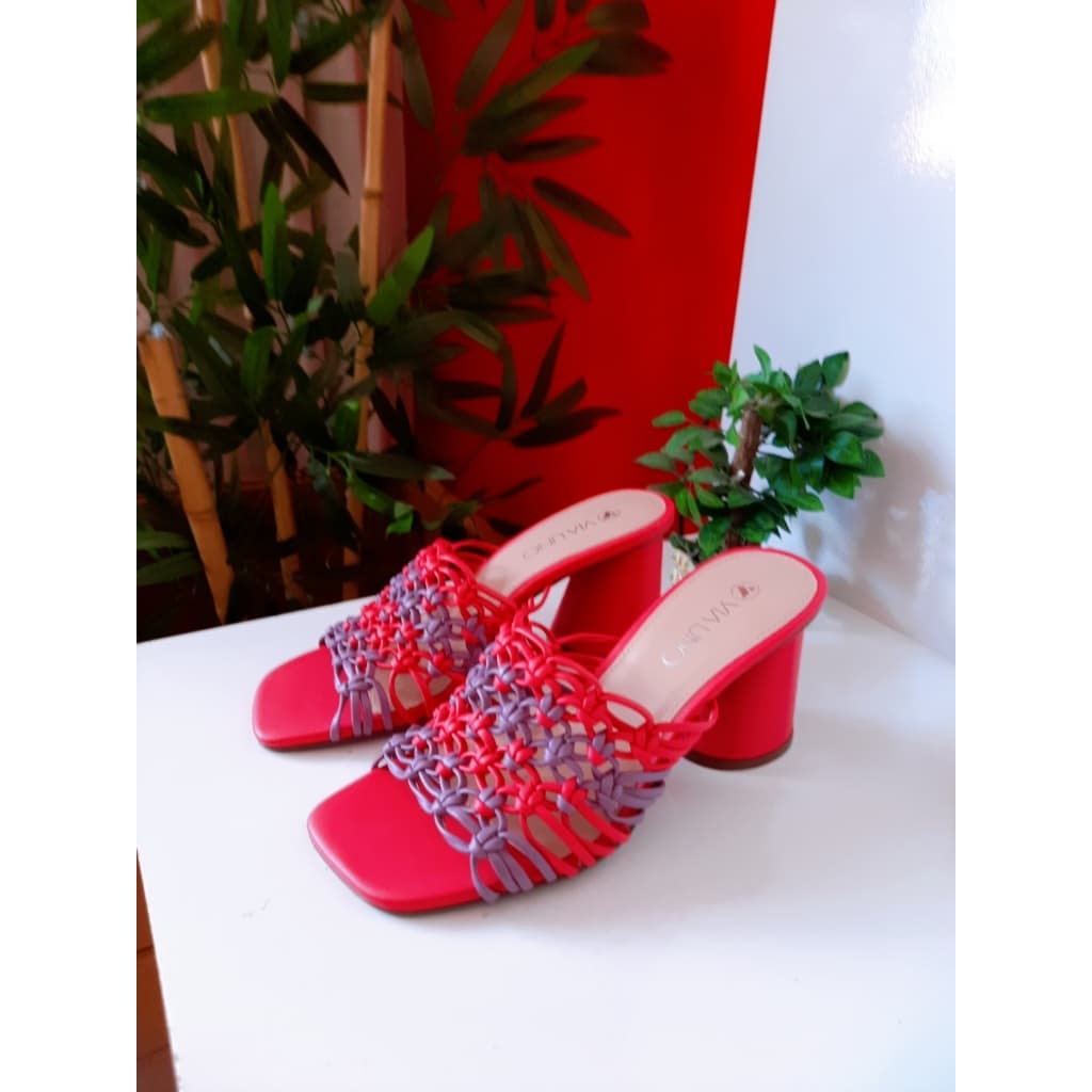 tamanco rosa pink via uno
