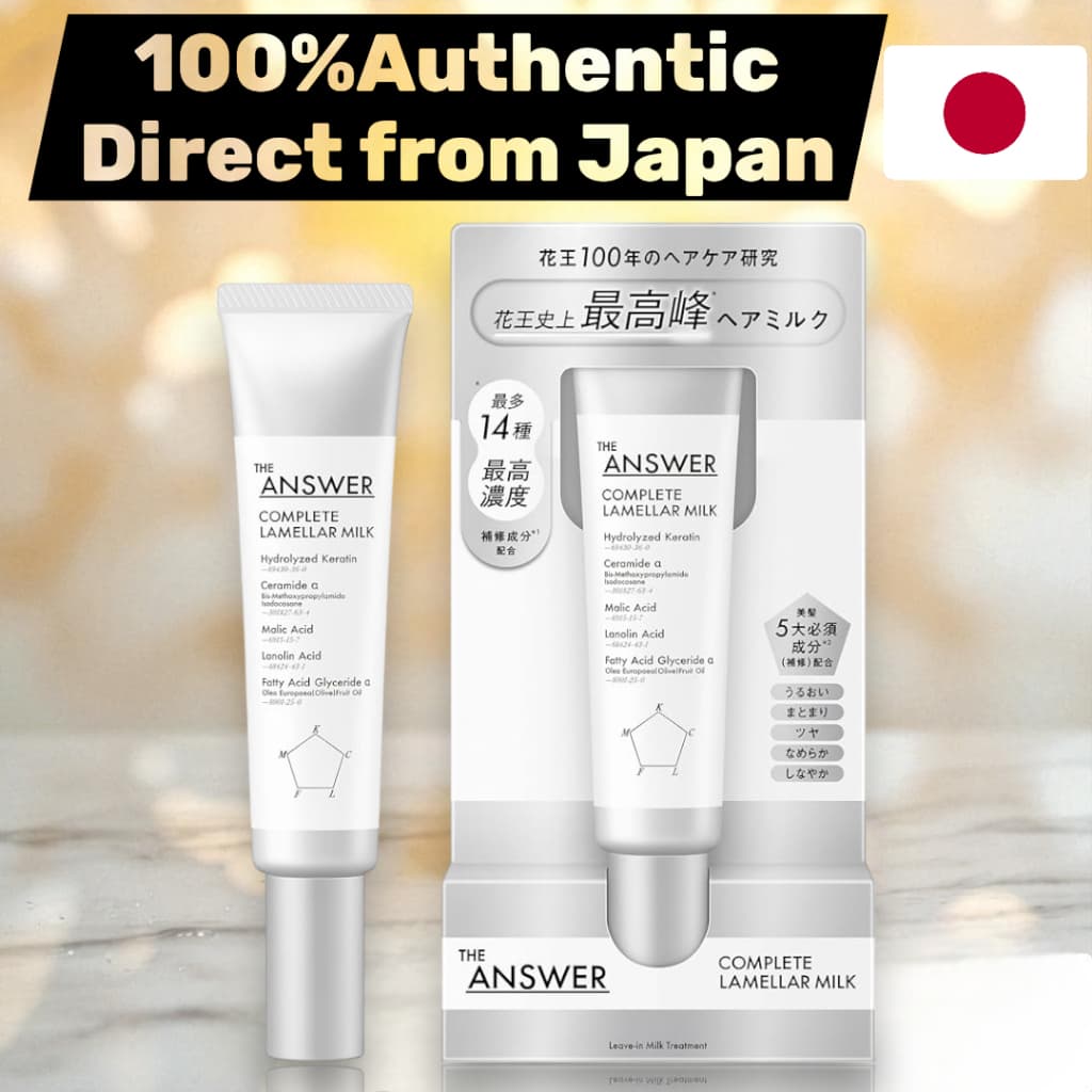 Kao THE ANSWER Leite Lamelar Completo Aroma Bergamota e Daphne