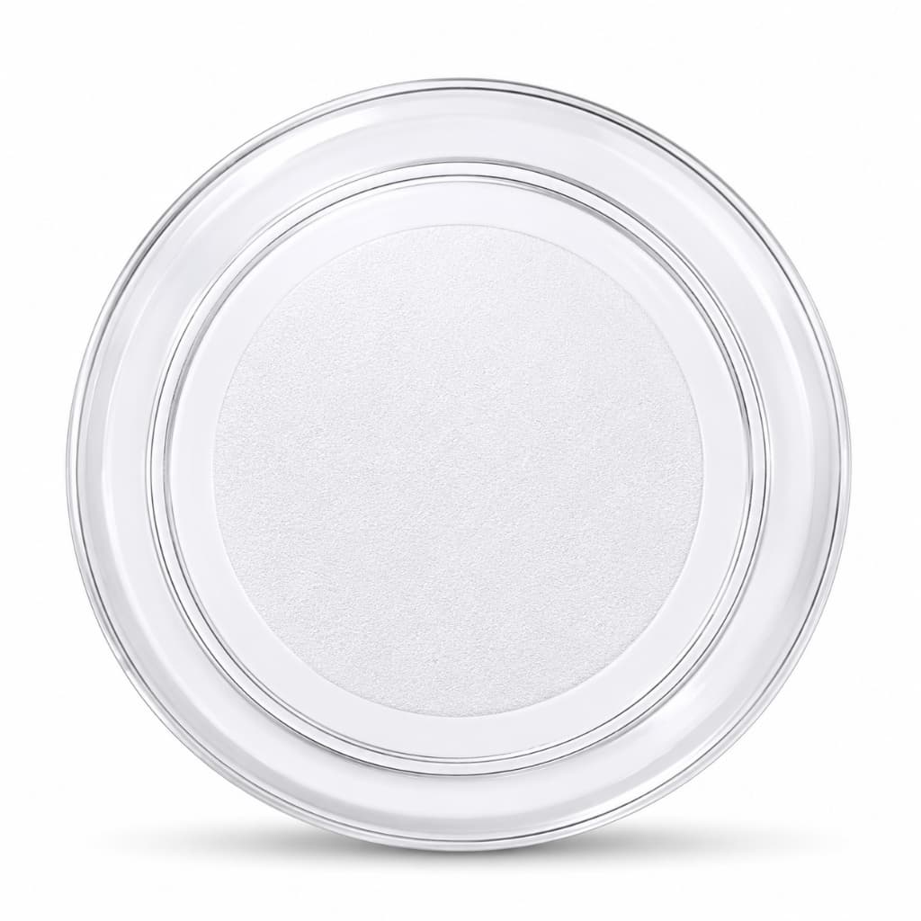 Prato De Vidro Para Micro-ondas 24,5cm Liso Compatível Consul Philco Electrolux