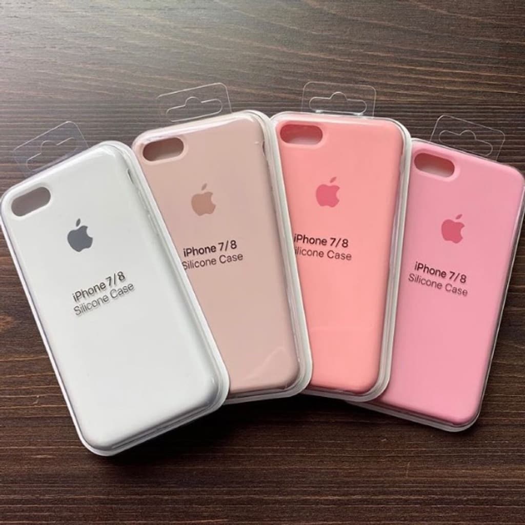 Capa Capinha iPhone 7/8, SE 2020 Alta Proteção Silicone