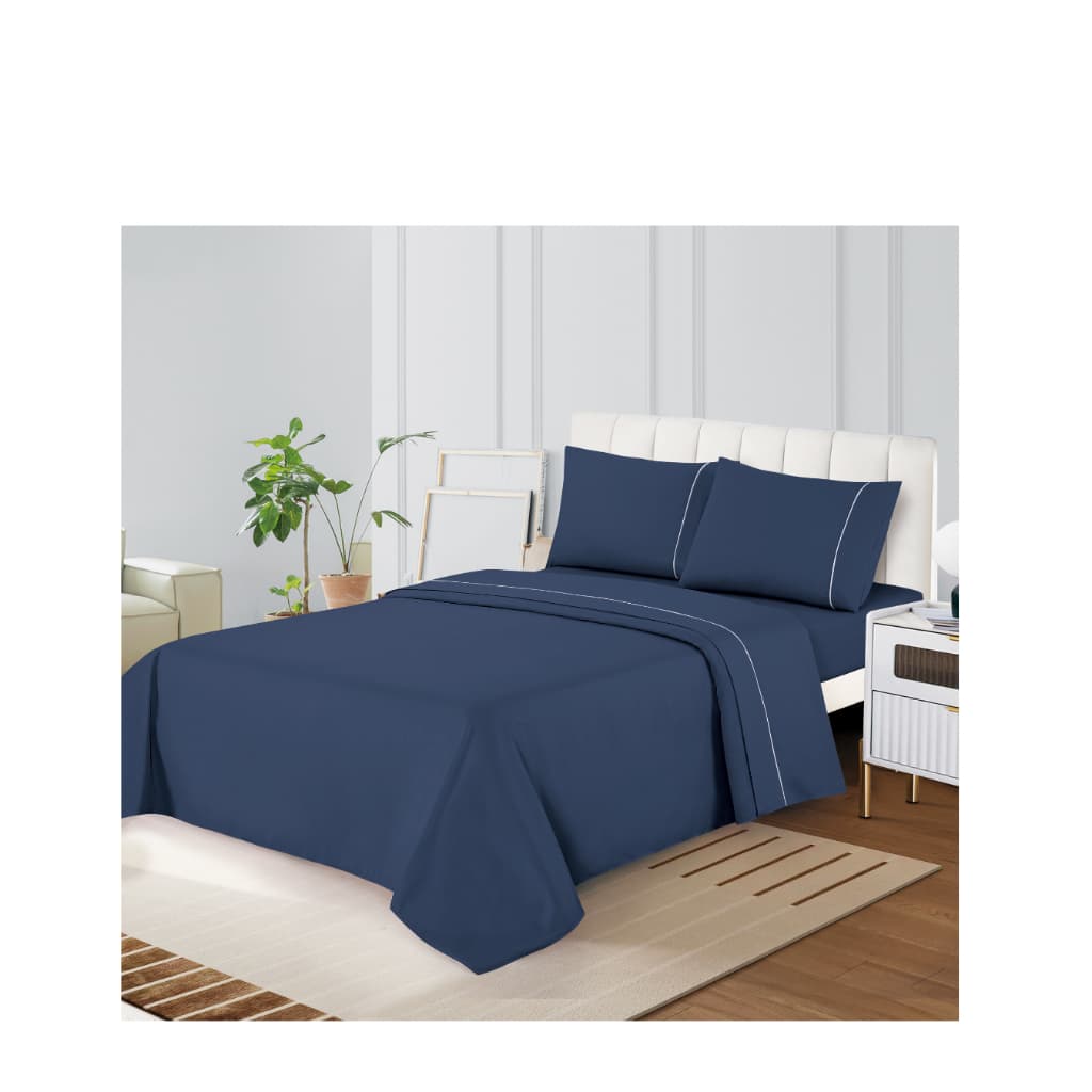 Jogo De Cama Napoli 4 Peças ElegÂncia Com Puro Conforto