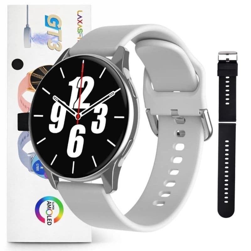 ​Smartwatch LaxasFit GT3 Tela Amoled Relógio Inteligente Original