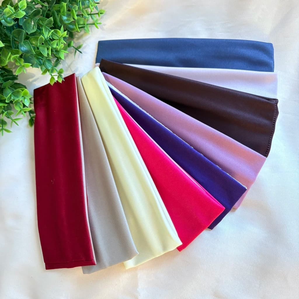 Kit 10  Faixas de Cabelo Elásticas - Yoga Esportes Bandana Correndo Fitness Headwear Turbante Cabeça