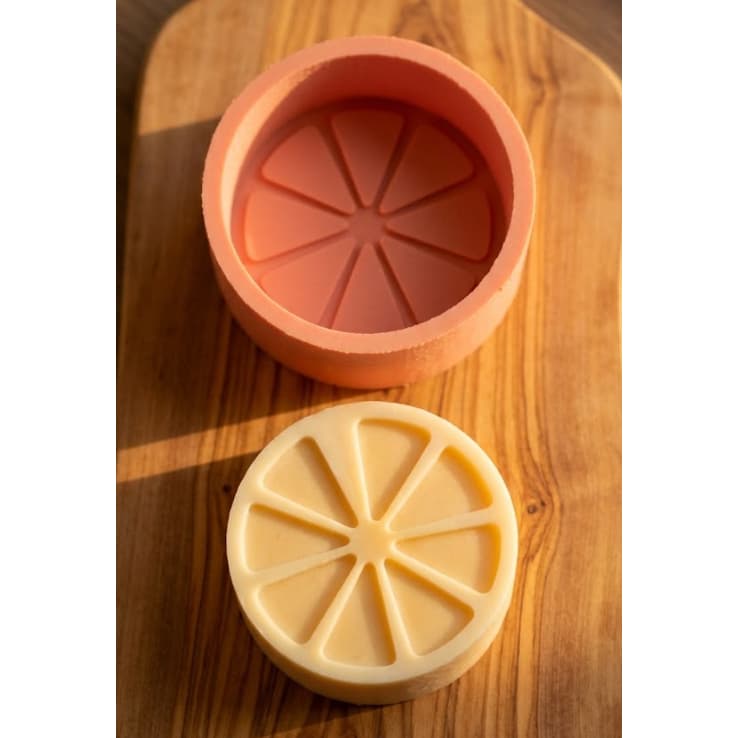 Forma de Silicone Fruta cortada