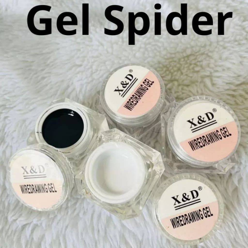Gel Spider Teia De Aranha Led Uv Desenho Cores Unhas ( Luminous TBM)