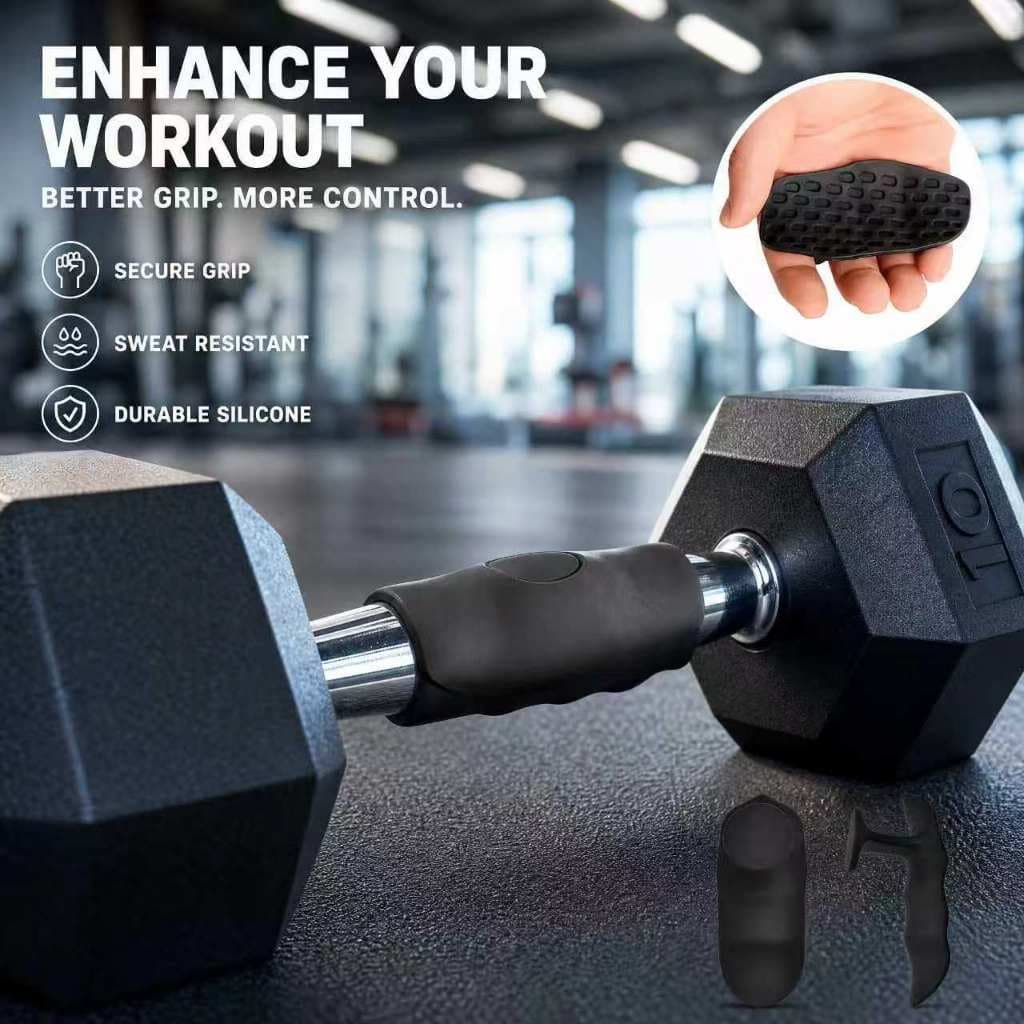 Luva de Academia Para levantamento de Peso Grip Mãos Protetor de Pegada Treino Cross Fit Musculação