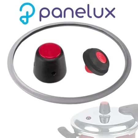 KIT PANELUX 4,5L - ANEL DE SILICONE + 1 PESO UNIVERSAL + 2 VALVULAS DE SEGURANÇA