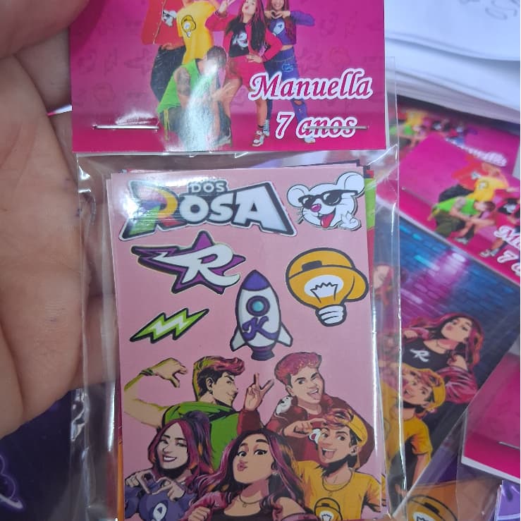 Kit jogo da memória grande OS ROSA EMILY VICK  faço qualquer tema (kits com 10,15,20,,3040 ou 50 unidades)