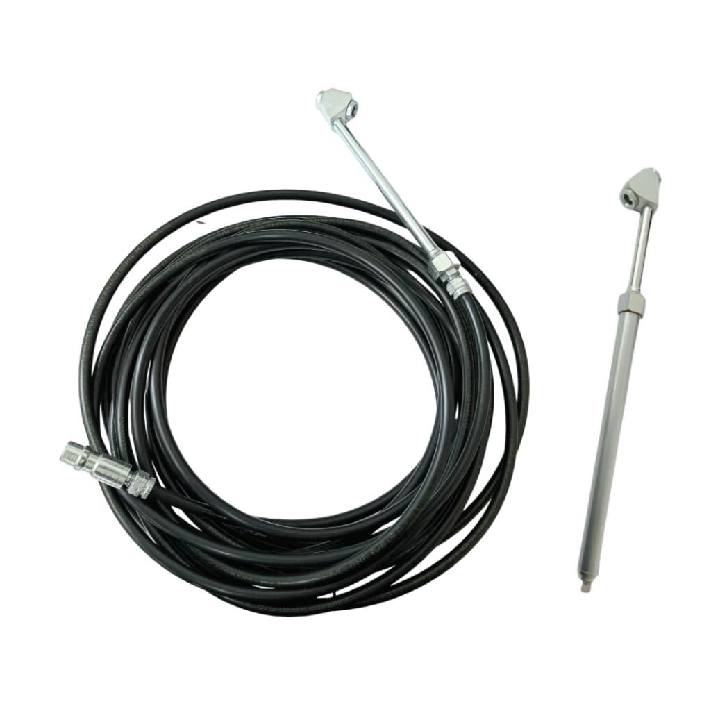 Kit Calibrador Inflador Pneus Caminhão Mangueira Engate 1/2