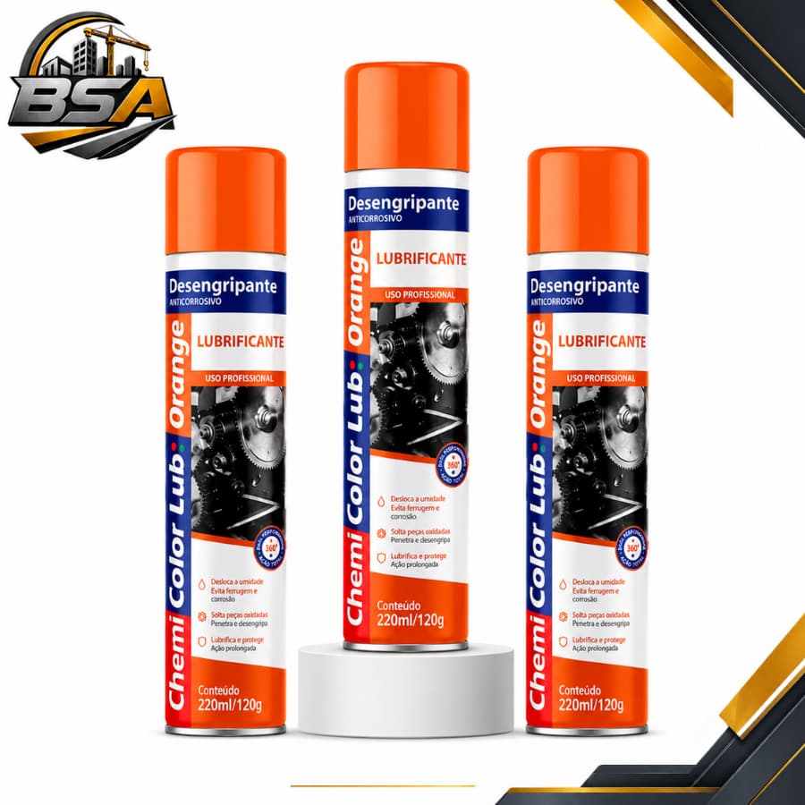 Desengripante Óleo Multiuso Chemicolor 250ml/120g