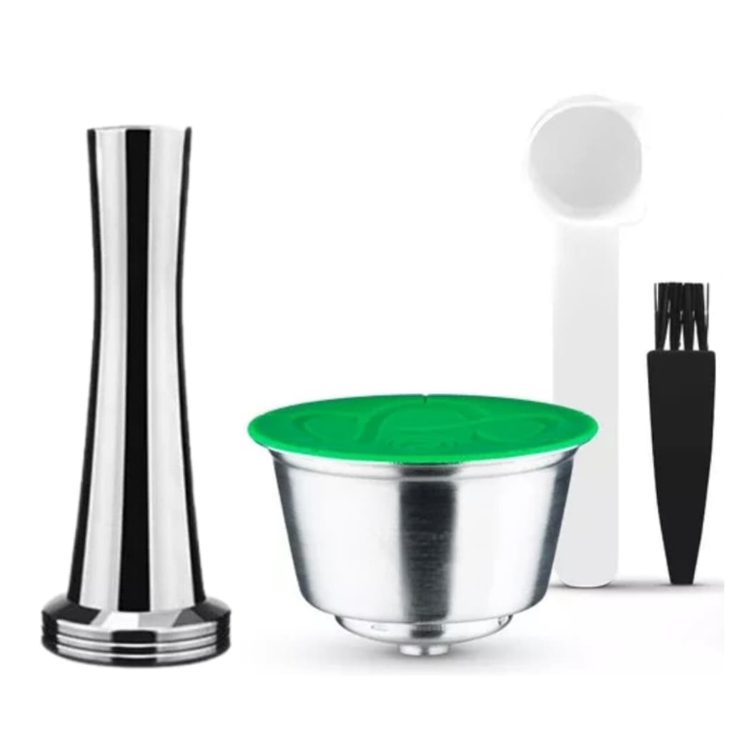 Capsula Inox 5ºgeração Reutilizável Dolce Gusto+ Tamper Inox