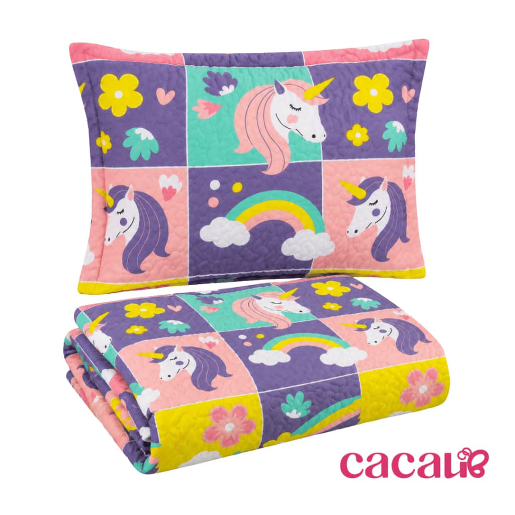 Cobre Leito Solteiro 2 Peças Colcha Solteiro Matelada Estampada Lençol de Cima + Fronha