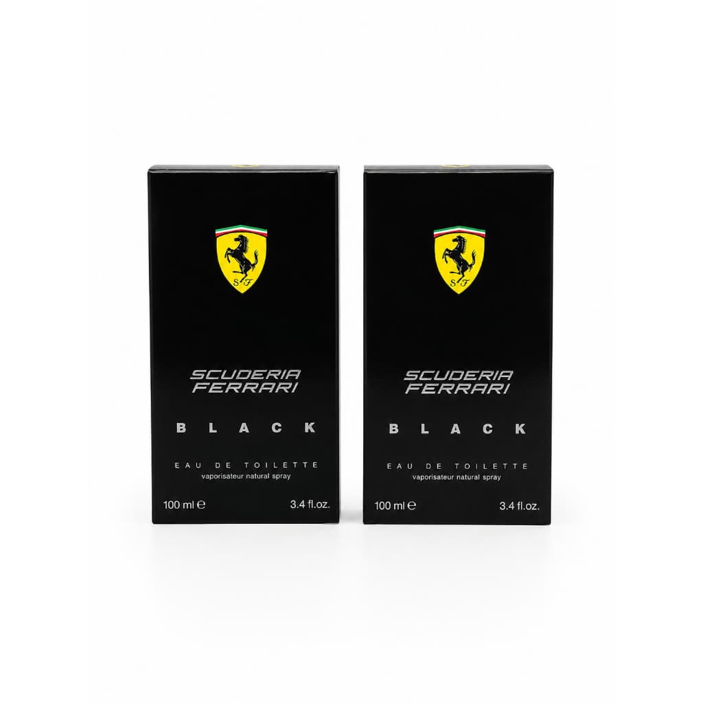 02 Perfumes Masculinos 100 Ml Ferrari Black