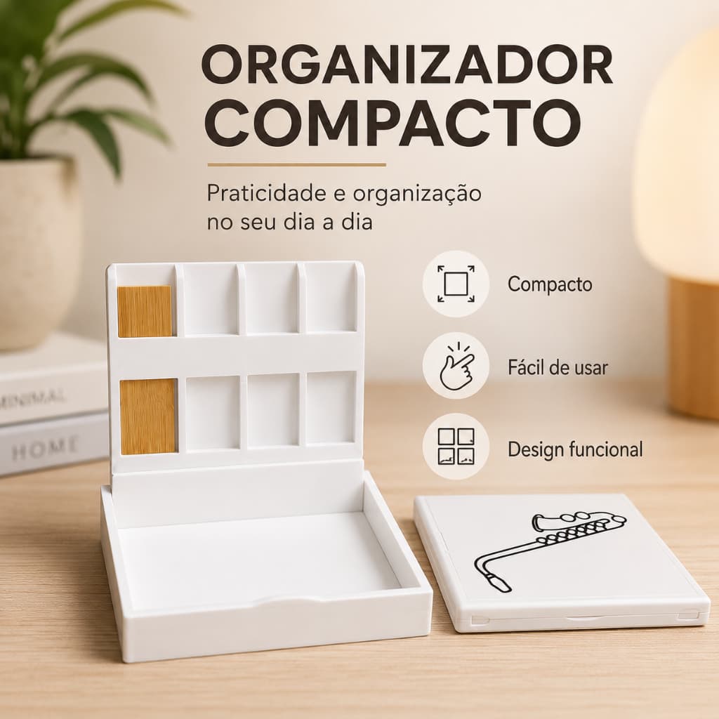 Organizador I Caixa Porta-Palhetas para Saxofone – Organização e Proteção