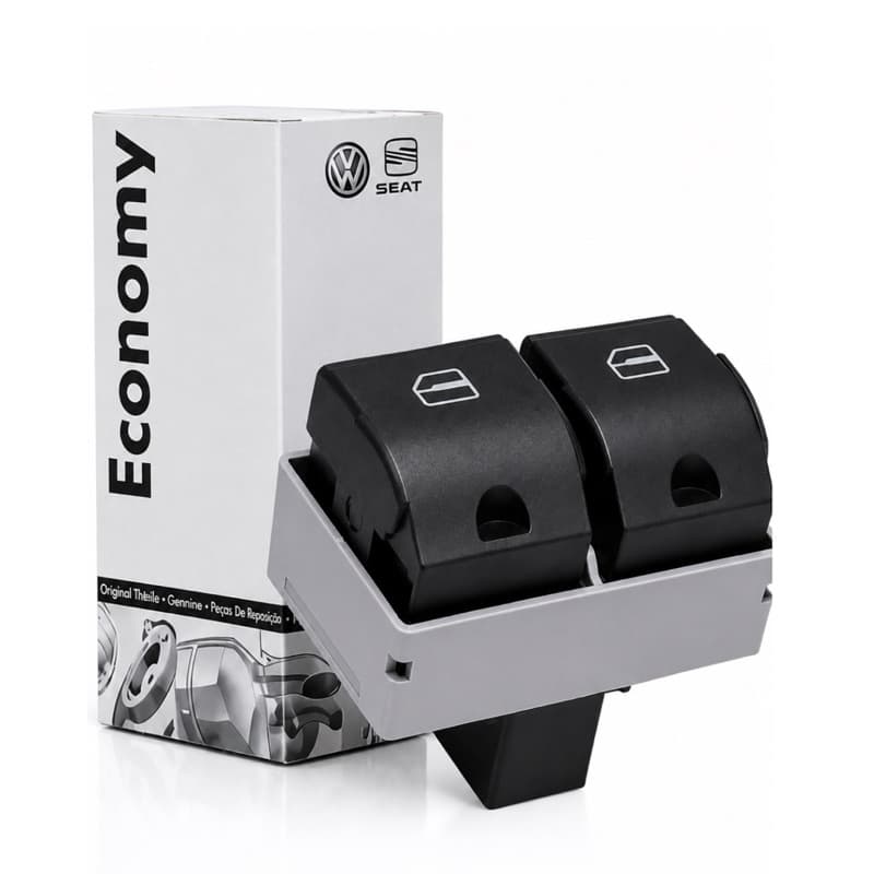 Botão Interruptor Vidro Elétrico Esquerdo VW Fox CrossFox SpaceFox 2003 a 2014