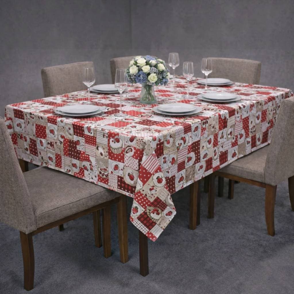 Toalha De Mesa  2,00 X 1,40 Para Cozinha 6 Cadeiras TOALHA ESTAMPADA