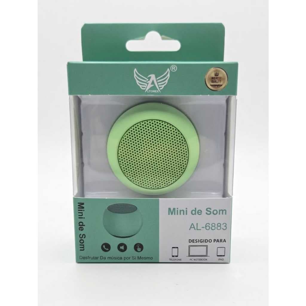 Mini Caixa de Som Bluetooth AL-6883 – Som Potente e Portátil!