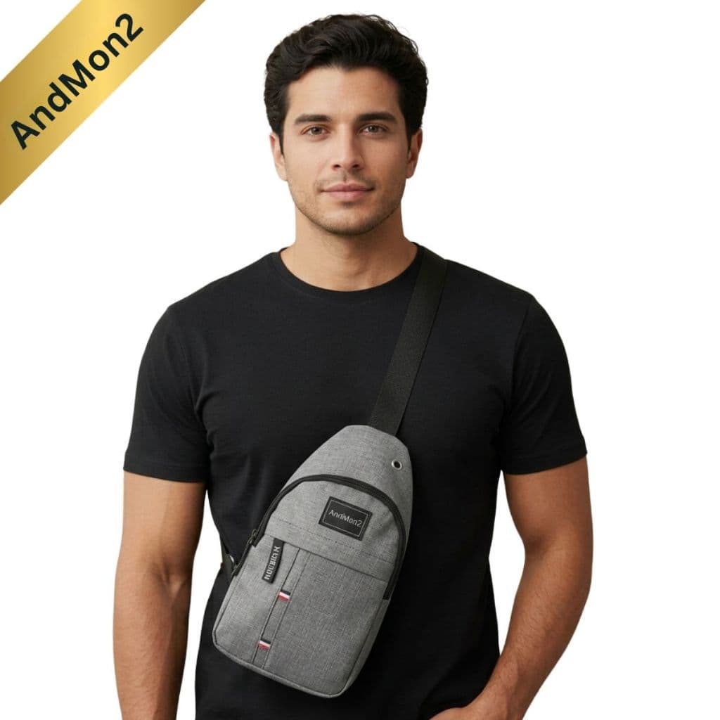 Bolsa Shoulder Bag Unissex Impermeável Transversal Tiracolo Pochete Ombro De Peito Casual Dia a Dia