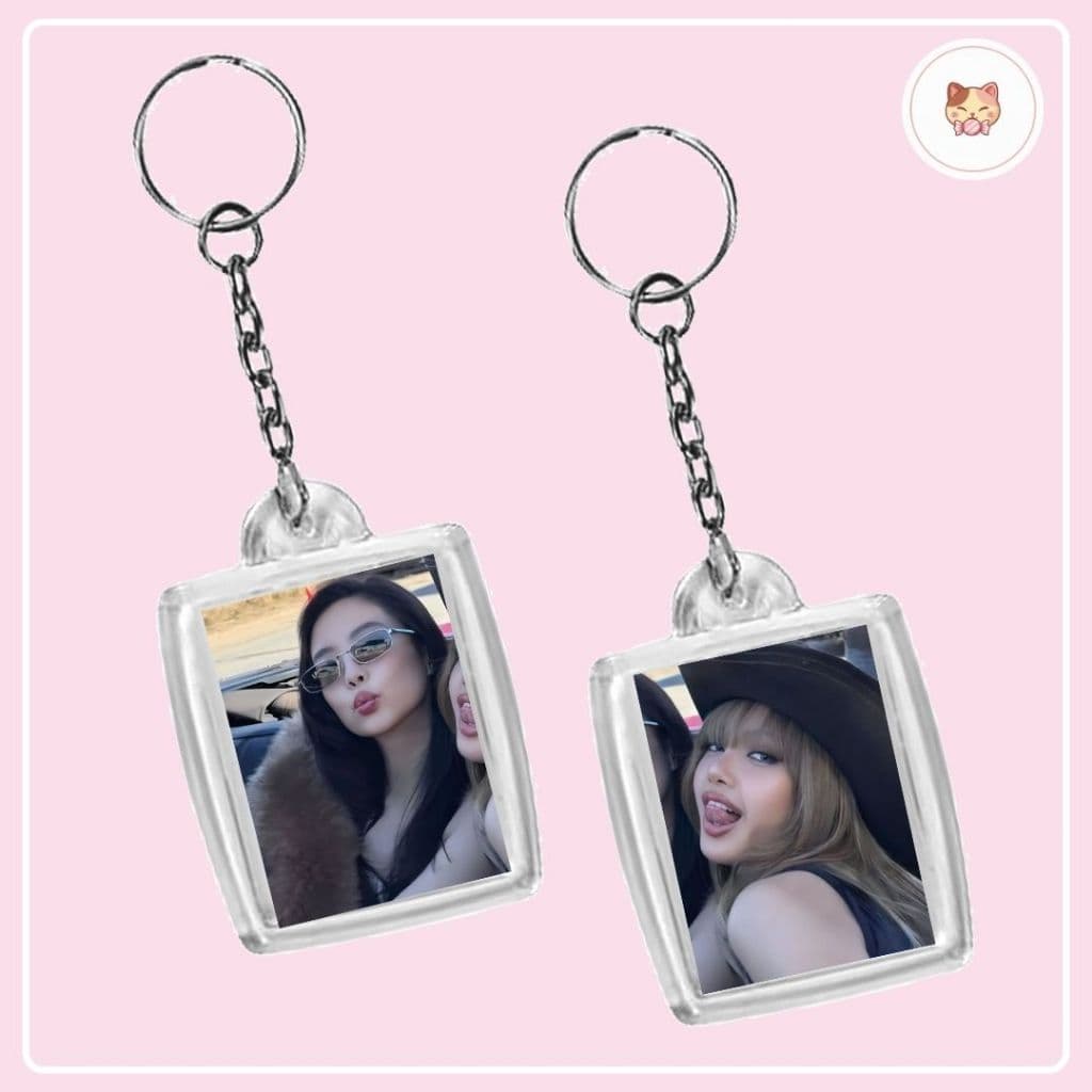 Chaveiro Lisa e Jennie - kpop blackpink kawaii aesthetic - para amigas