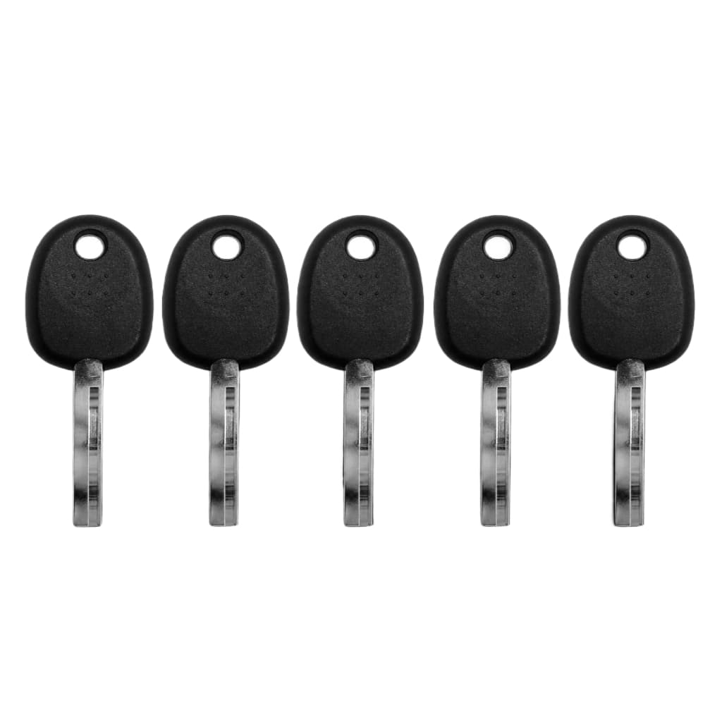 Kit 5 Chaves Gaveta Hyundai i30 Pantográfica Lâmina Esquerda com Logo