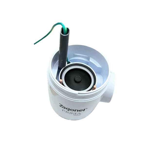Corpo Torneira Prima Touch Zagonel Branca sem Placa - Bivolt