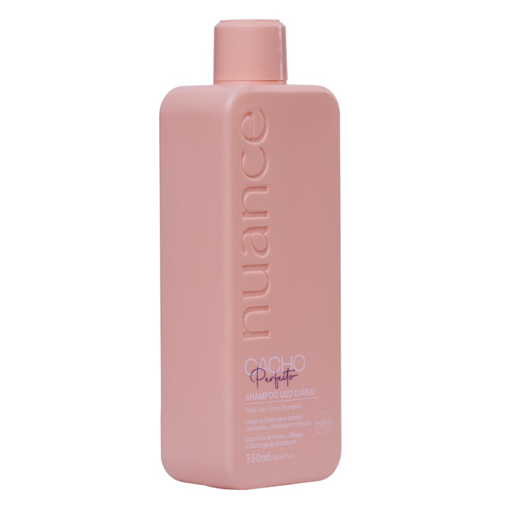 Shampoo Cacho Perfeito Nuance 750ml Cachos Ondulados e Crespos