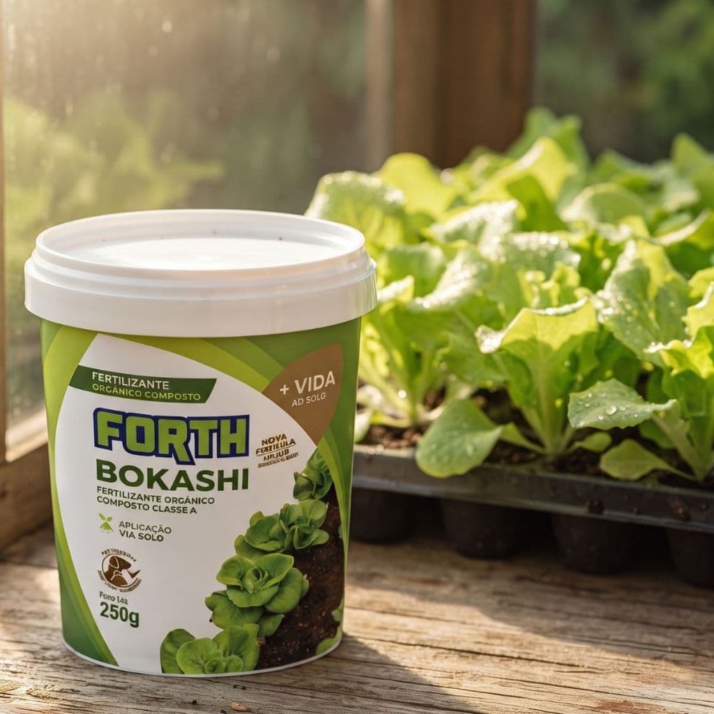 Adubo Fertilizante Forth Bokashi 250g Para Cultivos Orgânico deixa suas plantas muito mais saudáveis