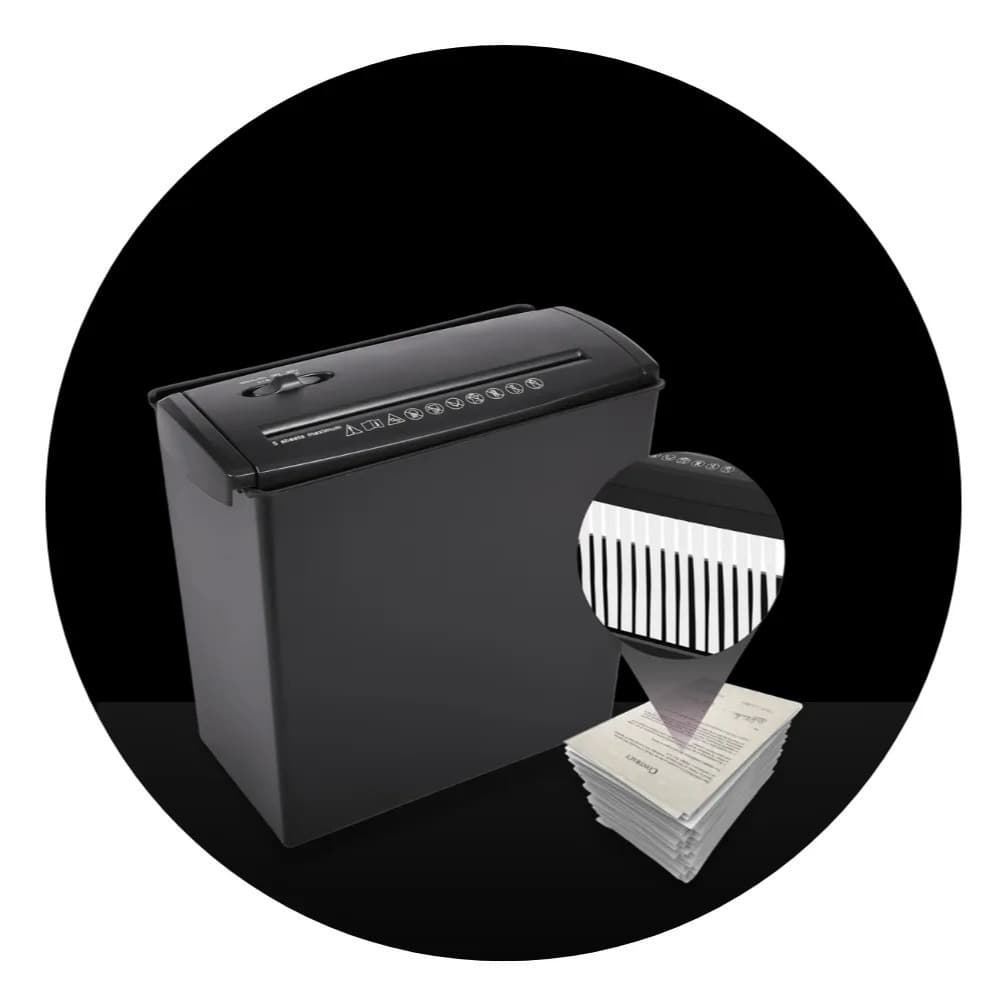 Fragmentadora De Papel Eletrica Automatica Trituradora De Documentos Escritorio Cesto Nota Fiscal