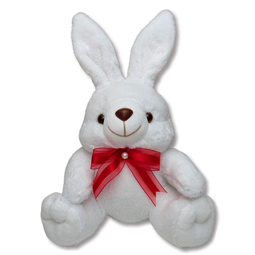 Coelho de Pelúcia Soft 25cm Coelhinho Fofo Toque Macio Presente