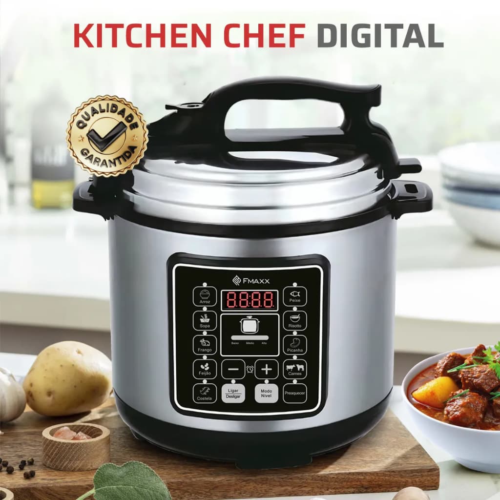 PANELA DE PRESSAO DIG FMAXX 6L 1000W 127V