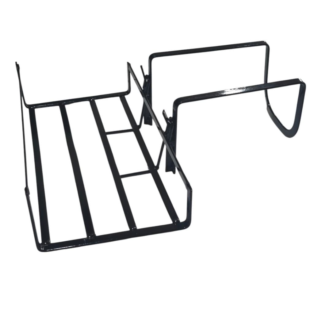 Suporte Jardineira Para Sacada Ferro Preto Reforçado 15 cm Porta Vaso Floreira