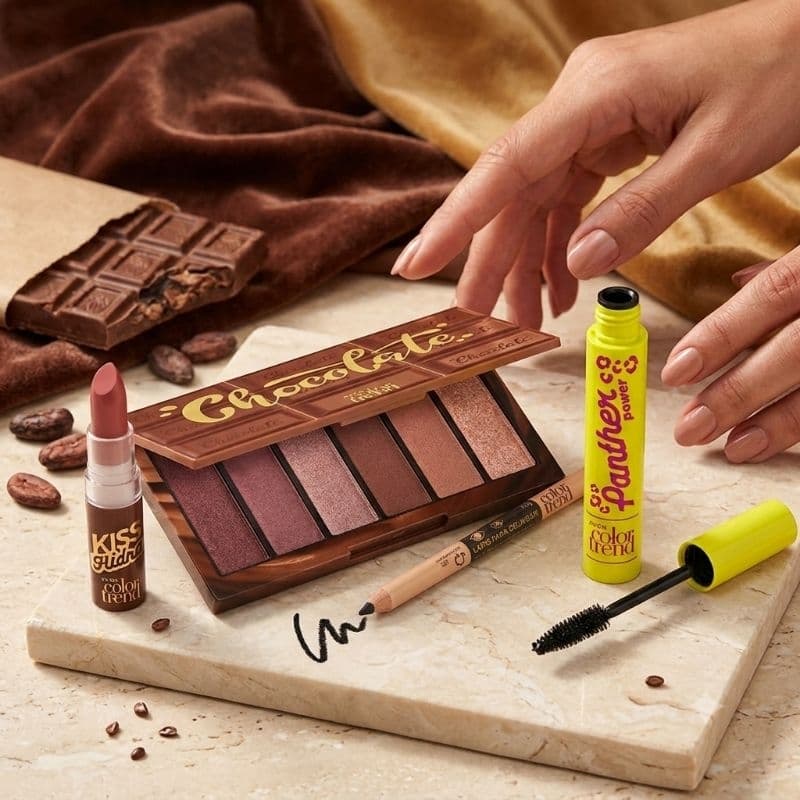Kit de Maquiagem Avon Color Trend - Edição Chocolate
