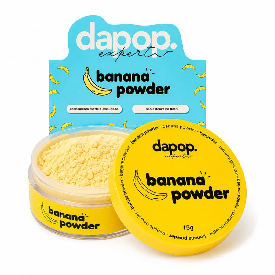 Pó Solto facial Banana Powder Dapop 15g
