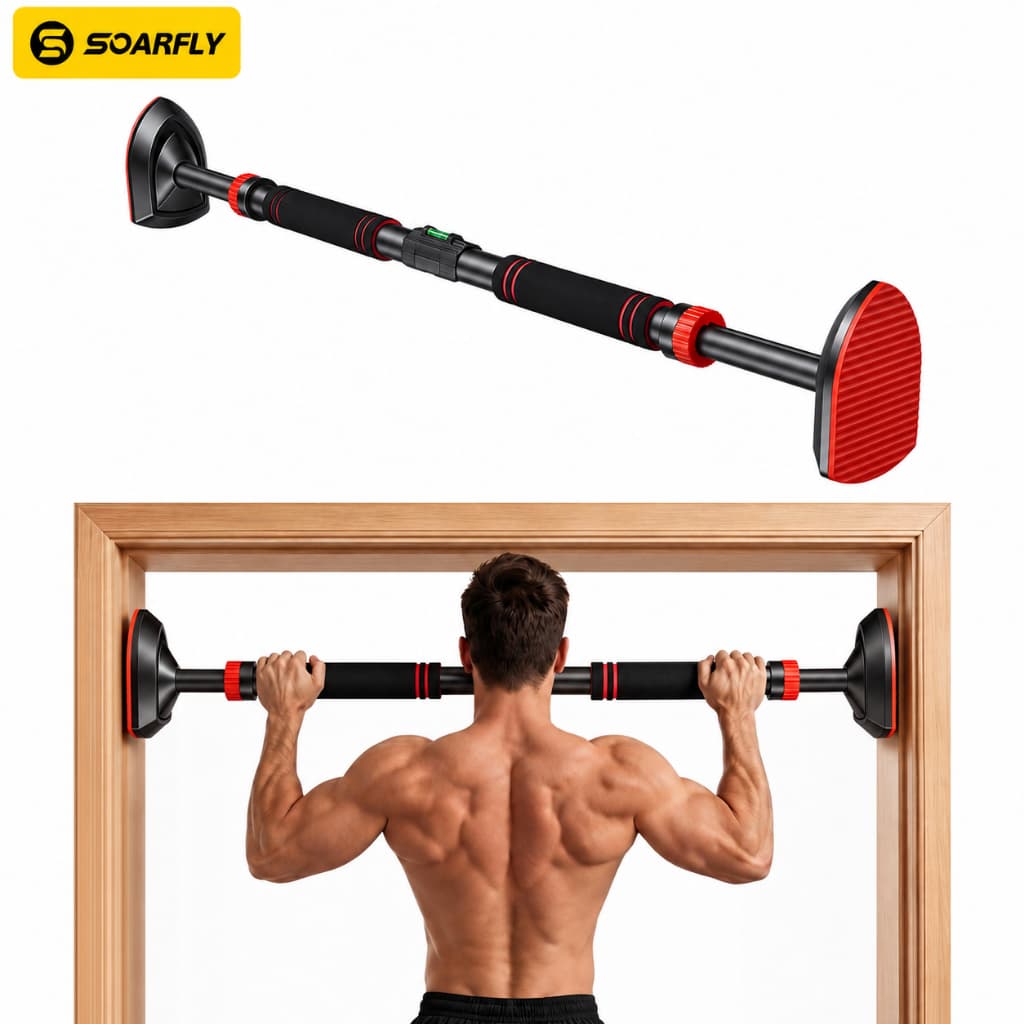 SOARFLY Fixed Bar Flexion Adjustable Support Holder Fixed 92 to 100 Cm