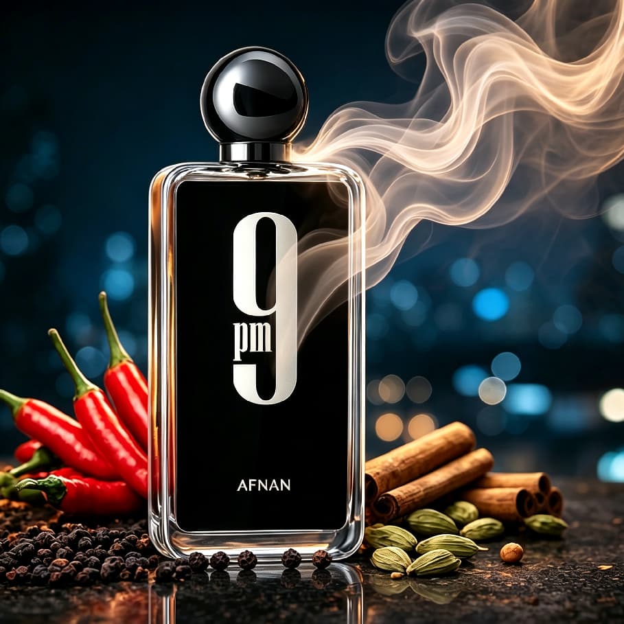 Perfume Árabe Afnan 9PM Eau de Parfum Masculino/Feminino 100ml  Longa Fixação Original Lacrado