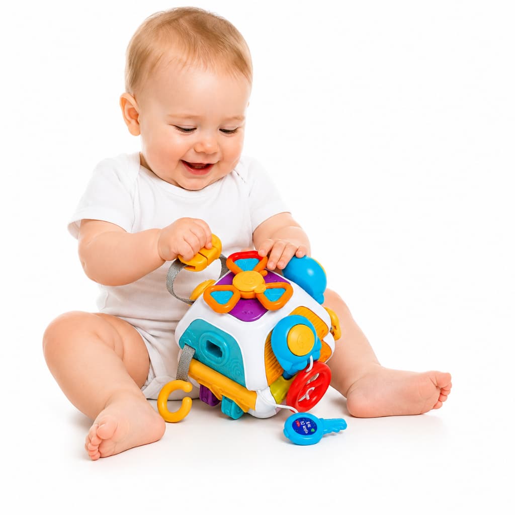 Brinquedo Montessori 10 em 1 Brinquedo Para Bebe Sensorial Edcucativo Interativo Austismo TDAH