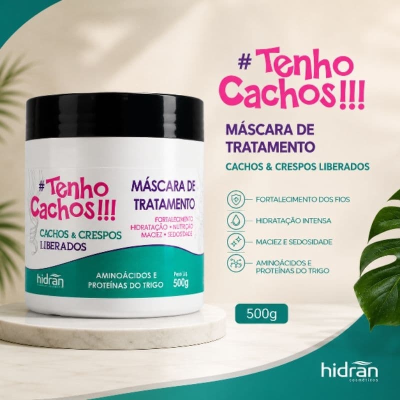 Máscara de Tratamento #Tenho Cachos!!!