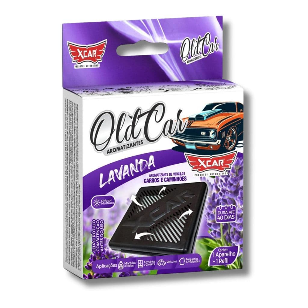 Aromatizante Oldcar Xcar Aparelho E Refil - Aromas.