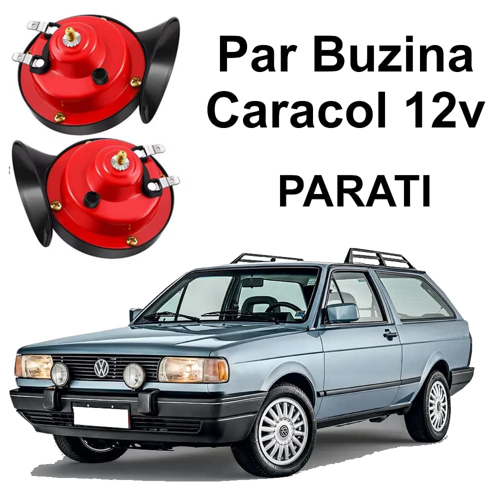 Buzina Caracol Universal 12v 2 Conectores Buzina Caracol Carro PARATI G1 G2 G3 G4 G5 G6 G7 Universal