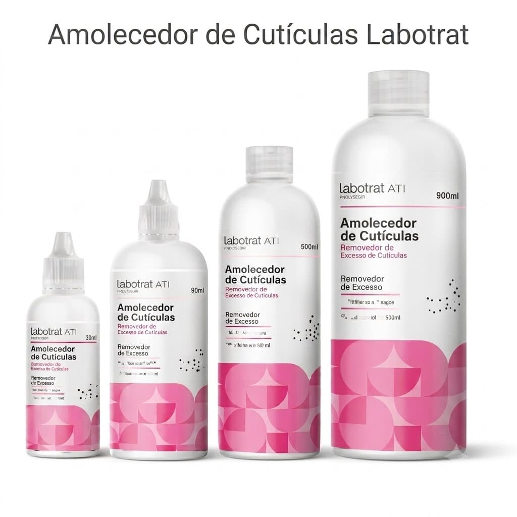 Amolecedor de Cutículas Labotrat 30g 90g 500g 900g | Hidrata, Amolece e Facilita a Remoção | Uso Profissional e Pessoal