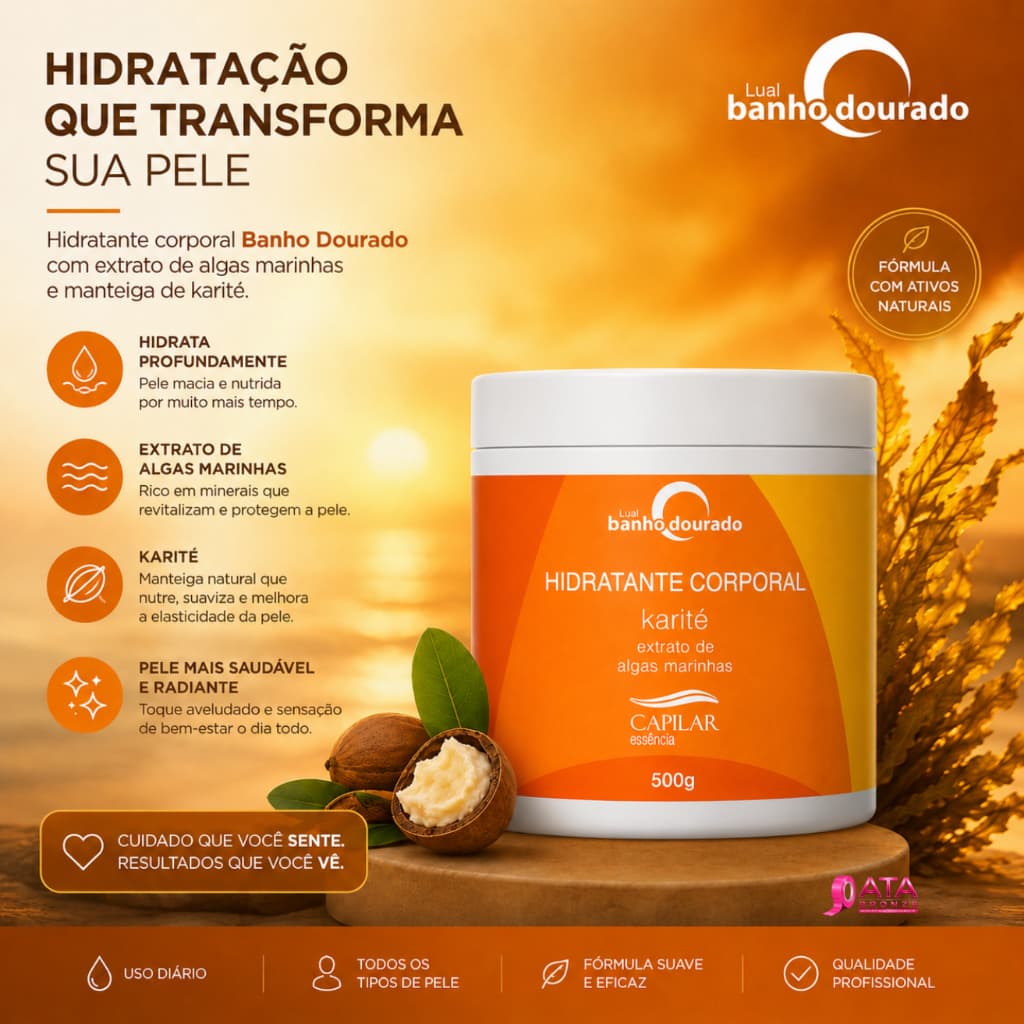 HIDRATANTE KARITÉ 500g - CAPILAR ESSÊNCIA