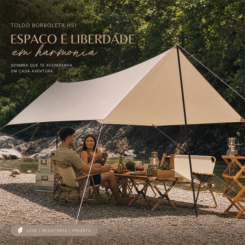 Tenda Gazebo Barraca Camping Portatil Tela Toldo 3*5m Tela Toldo Barraca Gazebo Camping Portátil Impermeáve UPF 50+ UV