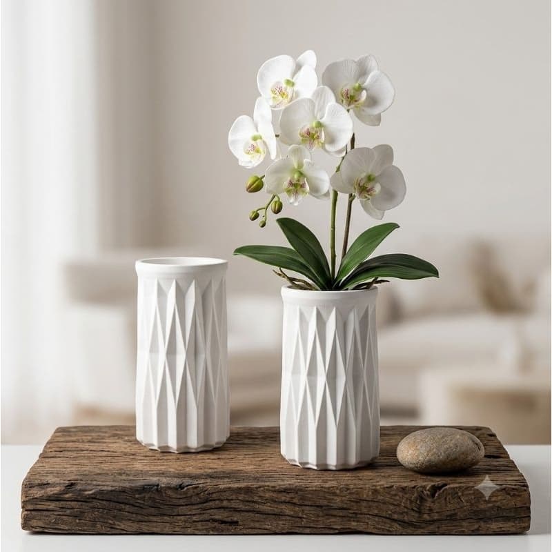 Kit decoração 2 vasos / vaso super luxo / Vaso decorativo