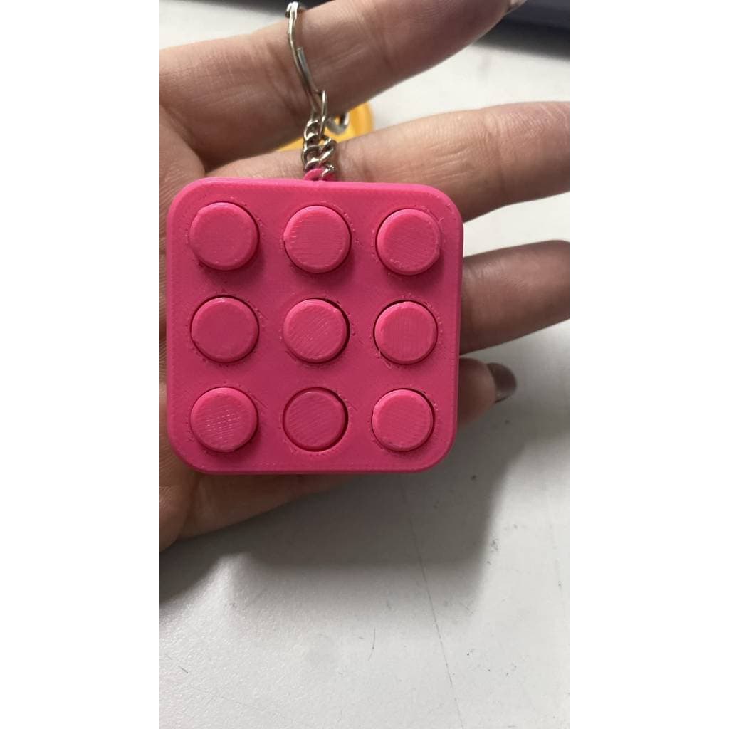 Chaveiro Pop It  Fidget Toy Impresso em 3D - Sensorial Antiestresse
