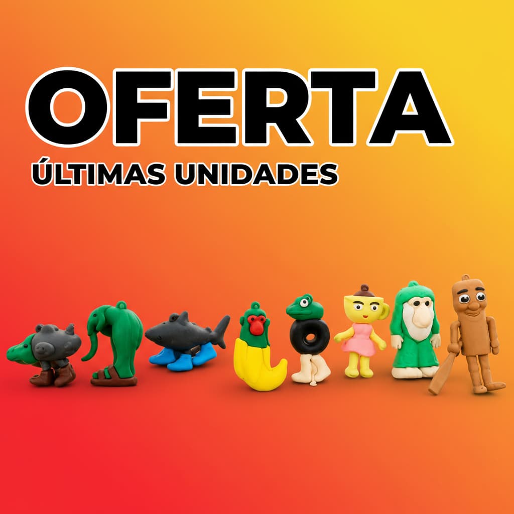 Kit 8 Bonecos Brainrot dia das crianças