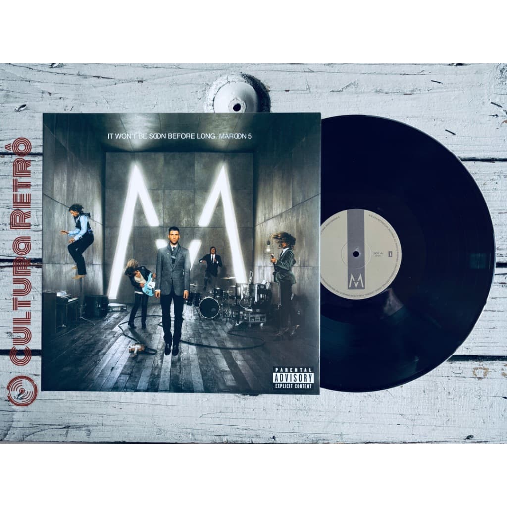 LP I WONT BE SOON MAROON 5 2016 ( NOVO/ PRETA) MAKES WONDER