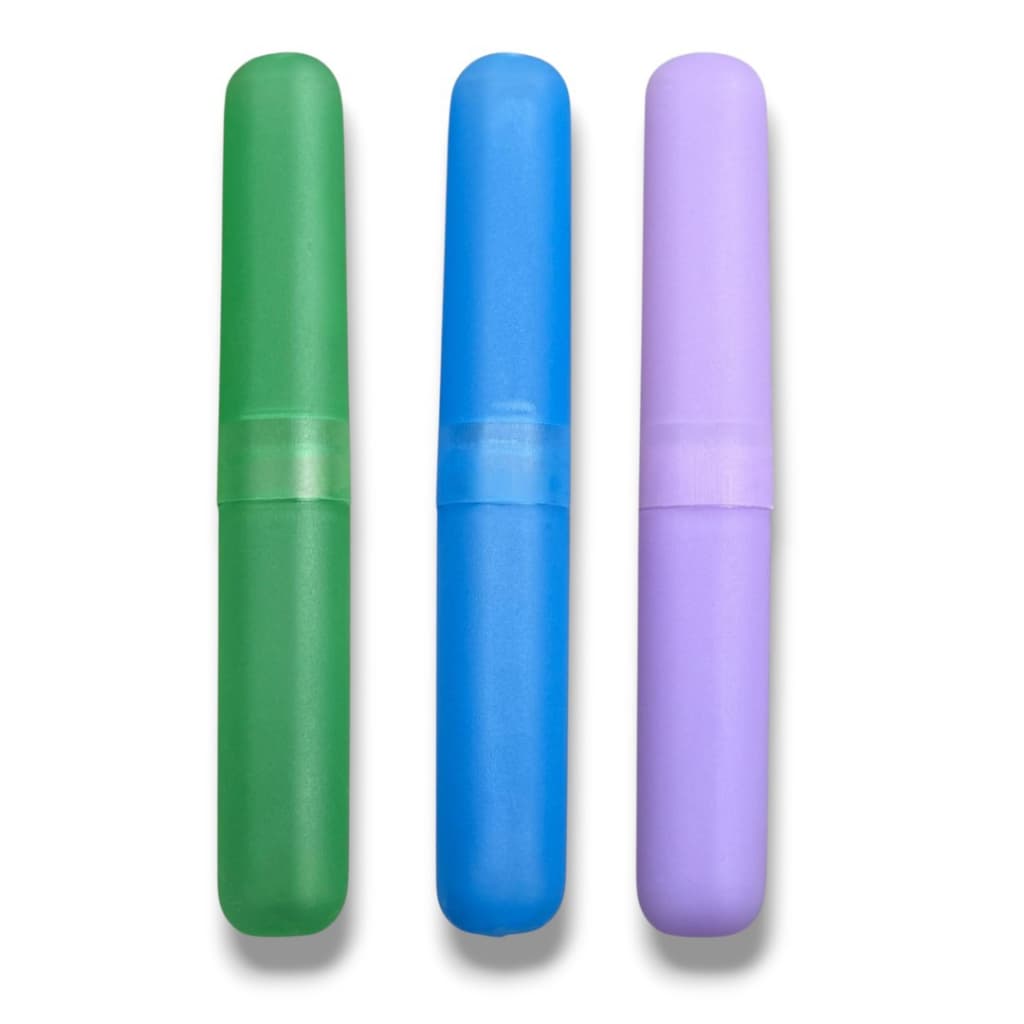 Kit 60,48,36 e 24 Porta Escova de Dente para Banheiro – Compacto, Portátil, Resistente e de Fácil Uso