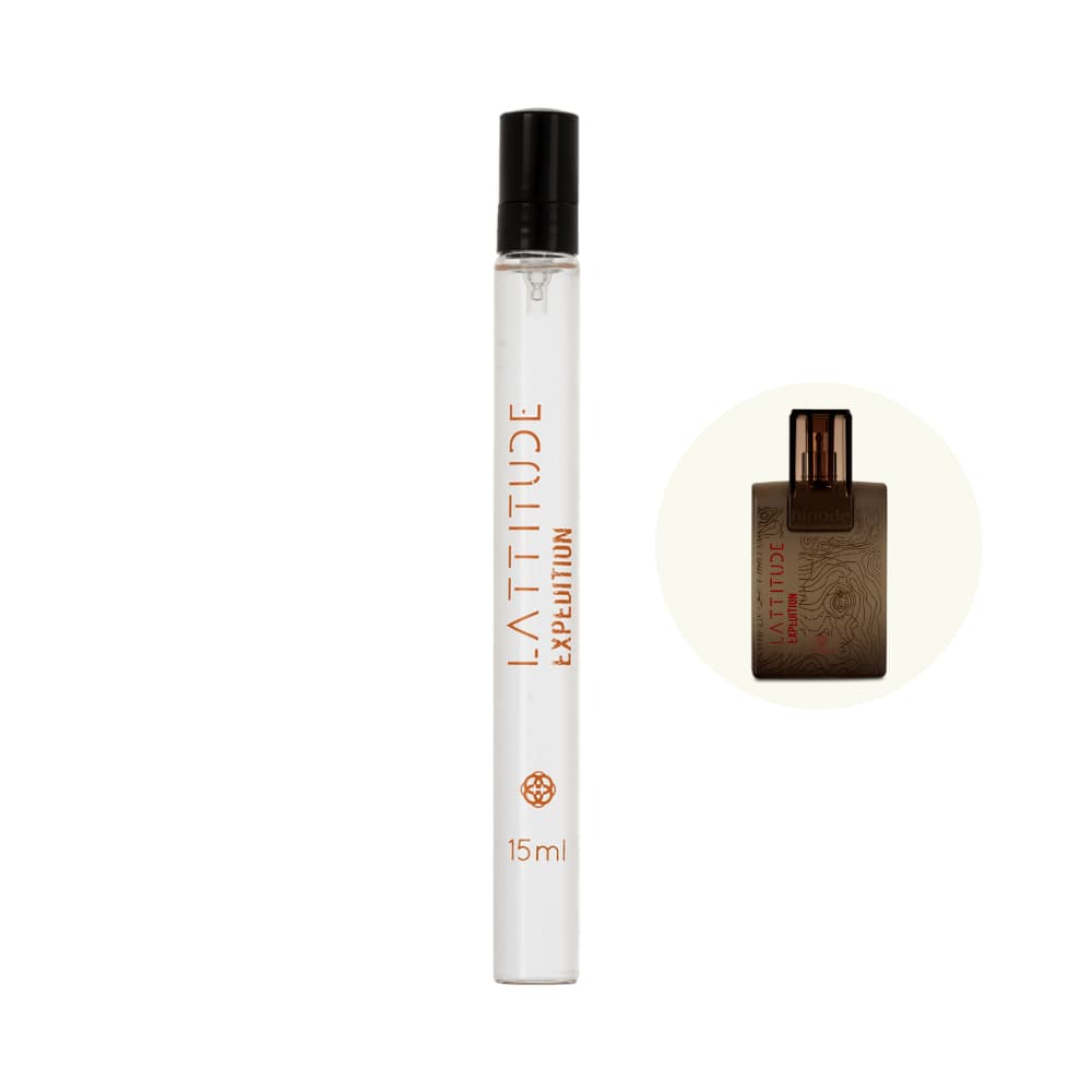 Perfume Masculino de Bolso Lattitude Expedition Deo Colônia 15ml
